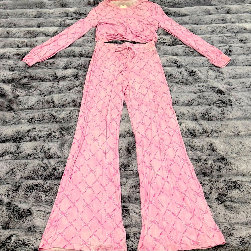 Love Shack Fancy. Matching set, perfect Valentine’s Day fit, material is light.